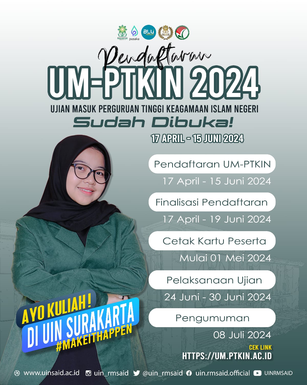 Ayo Mantabkan Diri Kuliah di Prodi Psikologi Islam UIN Raden Mas Said Surakarta!