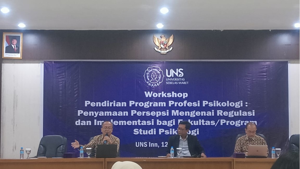 Langkah Awal Menuju Pendidikan Profesi Psikologi:  Psikologi Islam UIN Surakarta Ambil Bagian dalam Workshop Pendirian Prodi Profesi Psikologi