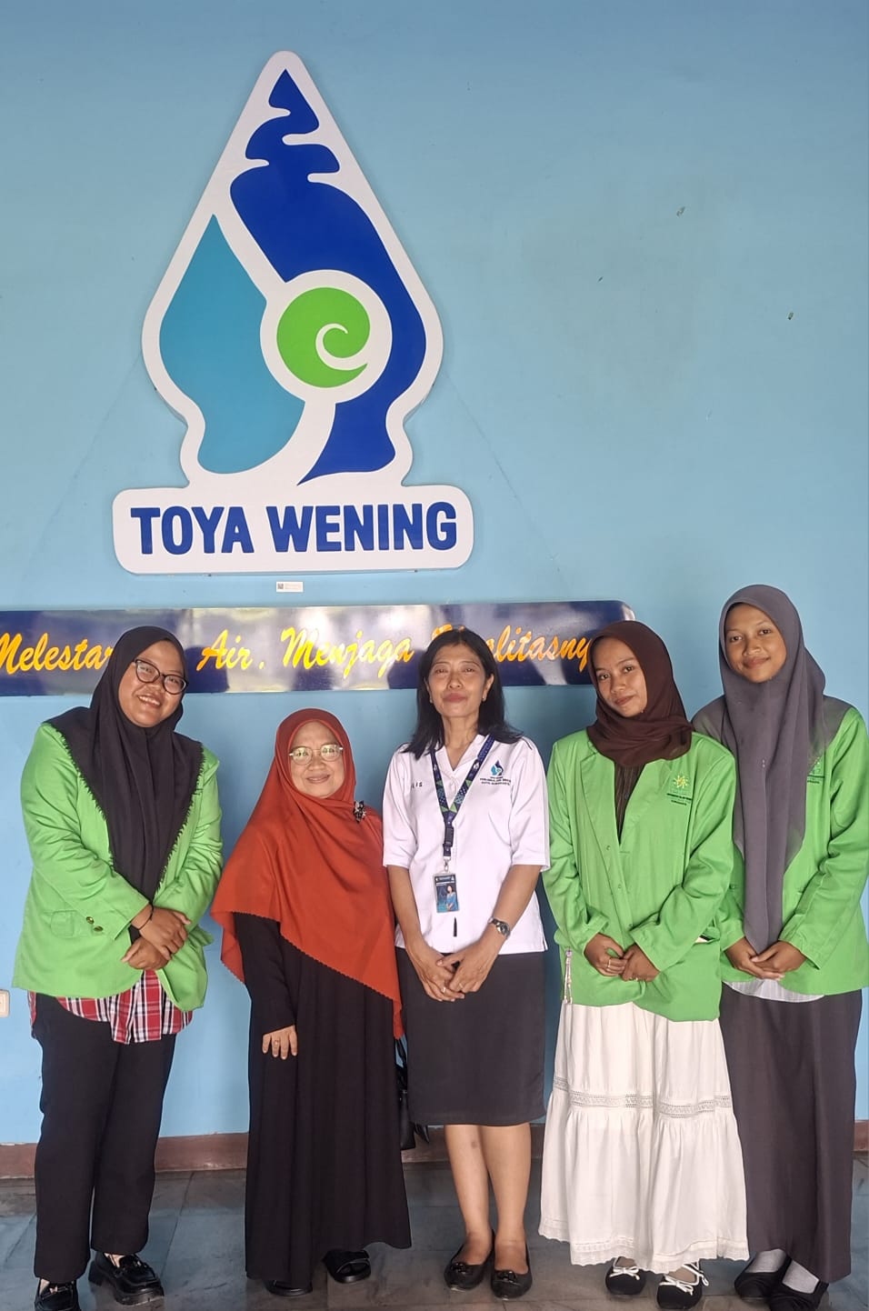 Penyerahan Mahasiswa Praktik Pengalaman Lapangan (PPL) Psikologi Islam UIN Surakarta di PDAM Kota Surakarta